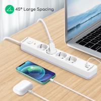 Aigostar Regleta alargador de 4 enchufes con cable de 1.5/3/5 metros e interruptor de USB+TYPE C - details 5