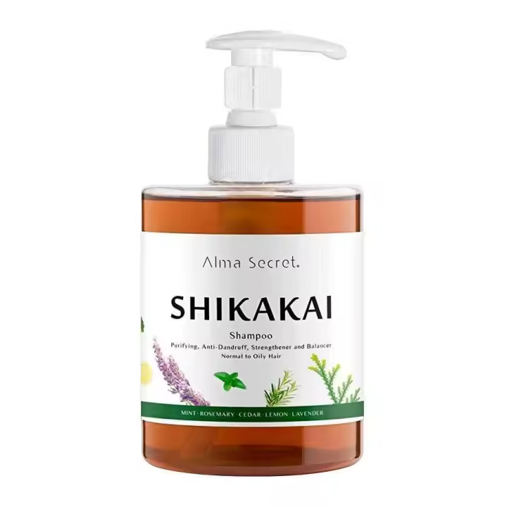 Alma Secret Champú Shikakai  500ml champú Alma Secret   champú para el cabello rizado - 1