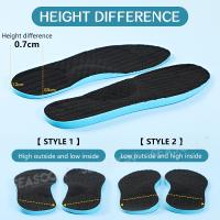 Plantillas ortopédicas correctoras para piernas en X para hombres y mujeres, plantillas para piernas en O, plantillas para zapatos con arco plano, talla 35-46 - details 6