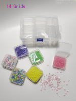 Caja De Almacenamiento Transparente Para Bolas Pequeñas Organizador De Plástico Mini Caja Clara Para Mosaicos Y Manualidades - details 3