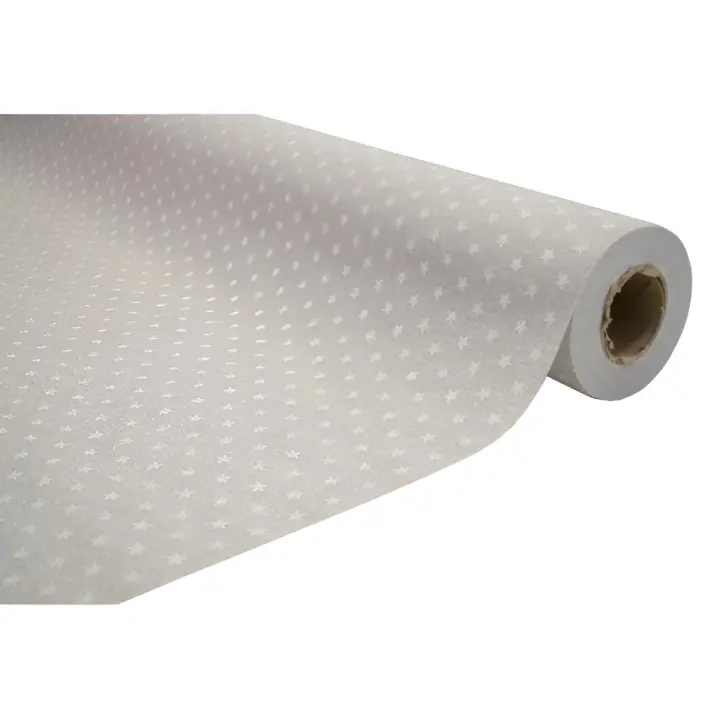 Mantel Resinado Estrellas Blanco y Gris Hulehule Tex - 1