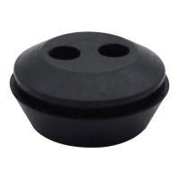6Pcs Goma Grommet De 2 Agujeros Sellador Para Tanque De Combustible Accesorio De Jardín Para Podadoras Y Cortacésped - details 8