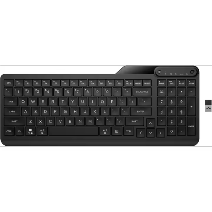 HP 475 Teclado inalámbrico de modo dual Negro - 1