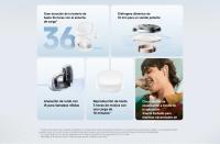 Xiaomi Redmi Buds 6 Play - Auriculares Bluetooth 5.4, 36h batería, IA noise reduction, carga Tipo C, touch, blanco - details 1