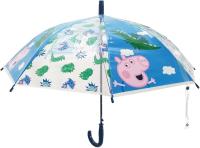 Paraguas Cúpula 43cm Peppa Pig Pretty Flowers - Ideal para Niños - Varillas Metálicas - Resistente - Material Poliéster - Marca Safta - details 0