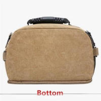 Mochila Multifuncional De Viaje Rugzak Para Hombres Bolsa De Escuela De Estudiante De Algodón 4 Colores Mochila Casual De 20-35 Litros - details 9