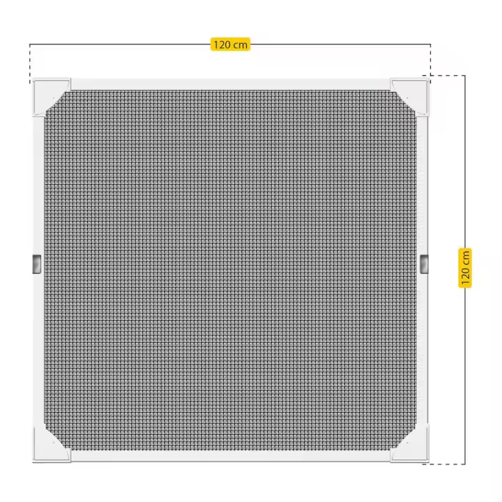 Mosquitera Schellenberg 117 cm Fibra de Vidrio (100 x 120 cm) - 1