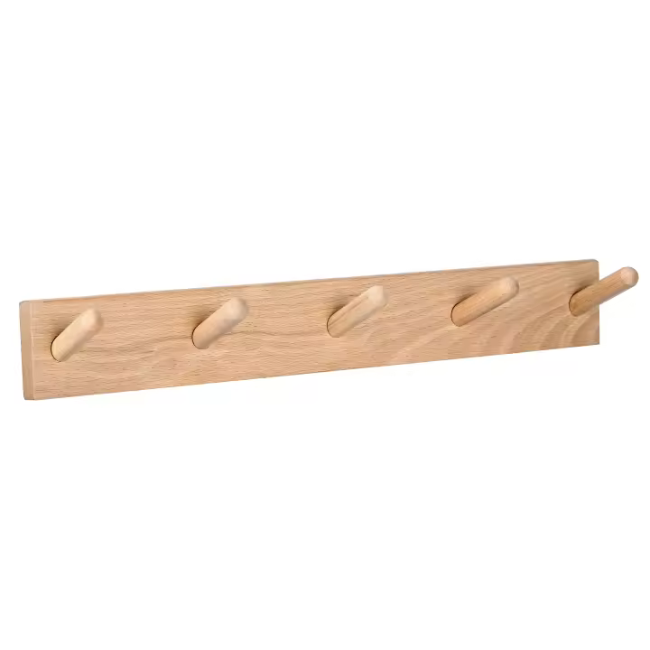 T-Lovendo PERCHERO DE PARED AM-WR05-NATURAL en Color Natural - 1
