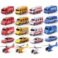 Juego De 5 Juguetes De Vehículos Para Niños Coche Helicóptero Avión Camión De Bomberos Taxi Modelo De Cosplay Regalo De Navidad - details 0