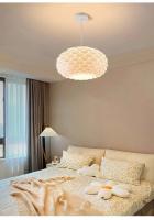 Lámpara Colgante LED En Escala De Pez Con Cambio De Luz De 3 Colores Moderna Y Fashion Para Decoración De Dormitorio Y Sala - details 11