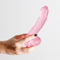 Dildo Anal y Vaginal Hudini Jelly Rosa Crushious - details 1