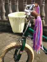 Cesta De Bicicleta Frontal Multifuncional Para Niños Hecha a Mano Impermeable Y Transpirable Cesta De Mano Para Bicicleta Tradicional - details 1