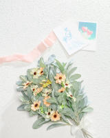 5PCS Plantas Artificiales De Orela De Conejo Decoración De Boda Y Navidad Para Vaso Hogar Scrapbooking Regalos Caja Jardín De Otoño - details 1
