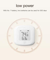 Sensor De Temperatura Y Humedad ZigBee Tuya Con Pantalla LED Control Por Voz Alexa Google Home Para Hogar Inteligente Compatible Con Tuya Y Smart Life - details 4