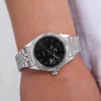 Reloj De Pulsera De Lujo Para Hombre Estilo Casual Y Deportivo Calendario Integrado Acero Inoxidable Movimiento Cuarzo Clásico Y Negocios - details 6