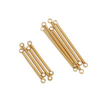 10pcs Conectores De Barra De Acero Inoxidable 20mm 30mm Color Oro Para Creación De Joyas Pendientes DIY Y Collares Componentes - details 3
