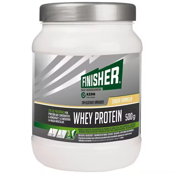 Finisher Whey Protein Con Sabor A Vainilla Para La Masa Muscular 500G - 1