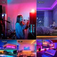 Tira De Luces LED RGB 5V USB 5M 10M Con Control WiFi Bluetooth Para Iluminación De Habitación De Niños Pared Cocina Cadena De Luces - details 4