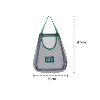 Bolsa De Almacenamiento Reutilizable Para Cocina Malla Colgante Para Frutas Verduras Ajo Patatas Cebollas Estilo Moderno Material No Tejido - details 11