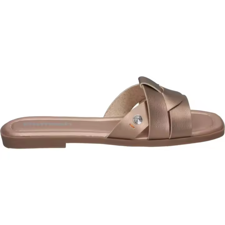 REFRESH | Sandalias para mujer Refresh – Sandalias color Bronce para mujer – Sandalias abiertas – Sandalias sin plataforma  -Sandalias planas –Sandalias estilo casual – Modelo 171551 - 1
