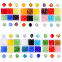Set De 600 Piezas De Cuentas De Cristal Para Manualidades DIY 4mm Diamante Punzante Para Fabricación De Pulseras Joyería Accesorios - details 0