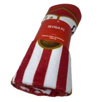 Manta Coralina Estampada Sevilla FC 120x150 Cm - details 1