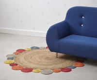 Parentesi Quadra  -  ALFOMBRA YUTE KIDS 3 ø140CM - details 1