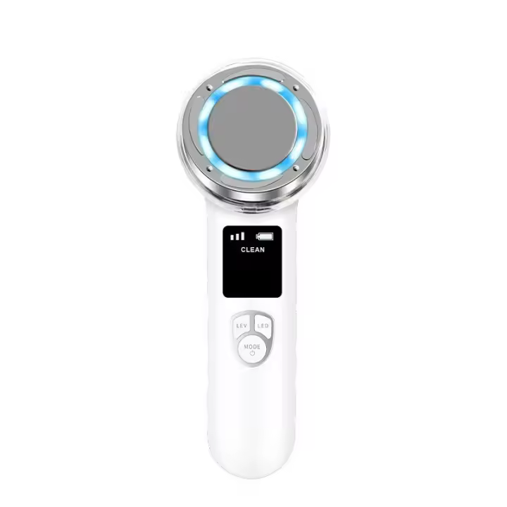 Terapia de luz roja para arrugas faciales y cervicales, palos faciales antienvejecimiento, moldes fríos y herramientas de limpieza térmica y profunda para el cuidado de la piel - 1