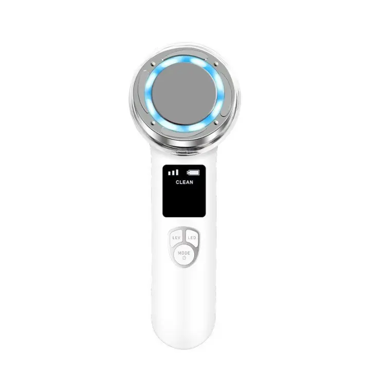 Terapia de luz roja para arrugas faciales y cervicales, palos faciales antienvejecimiento, moldes fríos y herramientas de limpieza térmica y profunda para el cuidado de la piel - 1