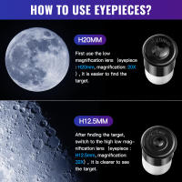 40040 Telescopio astronómico Monocular Telescopio astronómico profesional Reflectante Spyglass Camping para viajes Regalos para niños - details 4