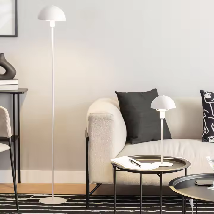 Ledkia Lámpara de Mesa Little Madow Metal Blanco - 1