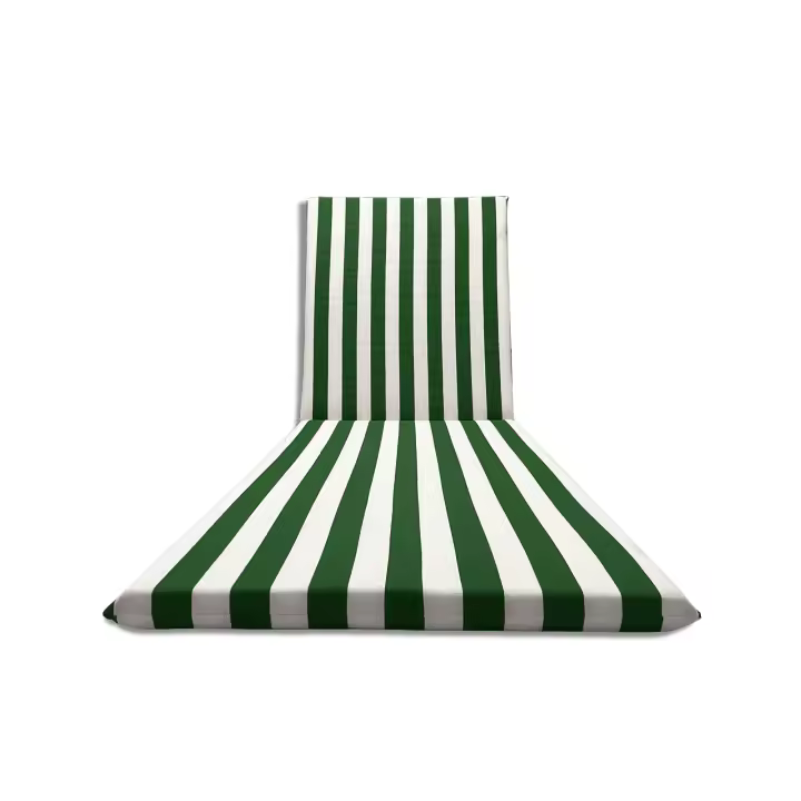 Colchoneta para podrona de Algodón forrado 190x60x4,5 cm - Colchoneta para poder fabricada en Italia - Colchoneta desfundable y lavable en Lavadora - 1