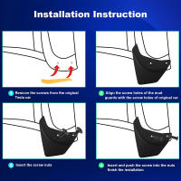 Protector De Barro Para Modelo Y 2019-2024 Protector De Salpicaduras De Alta Calidad En TPE Suave Sin Necesidad De Perforación Accesorios De Parachoques Para Model 3 Highland - details 8