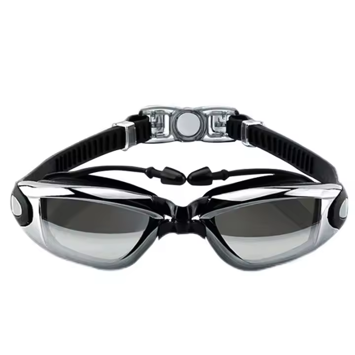 Gafas De Natación Profesionales Para Adultos Anti-bufo Protección UV Impermeables Ajustables Con Lente De Silicona Para Hombres Y Mujeres MOV - 1
