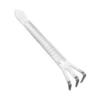 Rake De Acero Inoxidable Para Raíces De Bonsái Con 3 Puntas Herramienta De Jardinería Para Transplantación Y Suavizar La Tierra - details 2