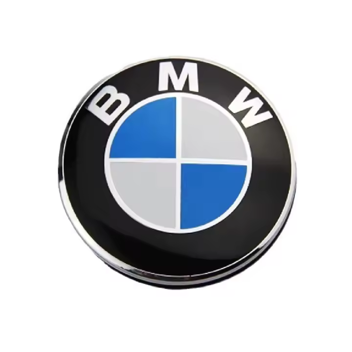 82mm 74mm para Capo Maletero BMW E46 E39 E38 E90 E60 Z3 Z4 X3 X5 Azul blanco insignia emblema trasero delantero - 1