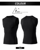 Camiseta De Deporte Para hombreQuick DryTop De gimnasioRunningFitness Con Cuello redondoRopa Deportiva Transpirable Y Cómoda - details 8