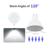 6PCS Bombillas LED GU10 220V MR16 Lámpara De Corn 3W 6W 9W 12W E27 E14 Iluminación Doméstica Ángulo De Haz 120° Certificación CCC Ce ROHS - details 5