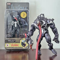 Figura De Acción Venom Spider Con Lengua Longa Joints Móviles Superhéroe De Película Modelo Juguetes Para Niños Regalos - details 0