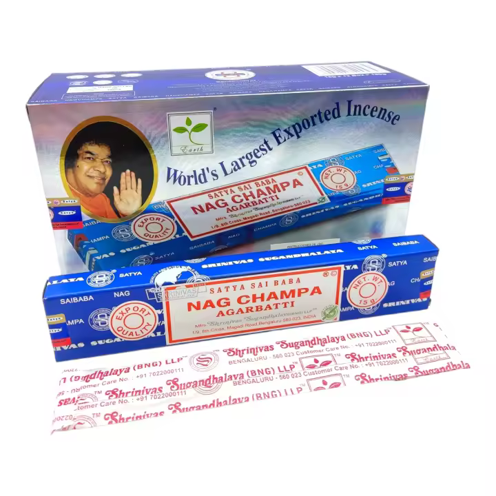 Satya Incienso Nag Champa Massala para Meditación y Yoga - 1