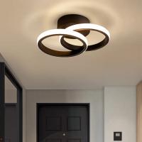 Lámpara De Techo LED Moderna Para Pasillo Escaleras Entrada Attic Iluminación Interior Cuadrada Estilo Minimalista Luces Fixiones Para Cocina - details 1