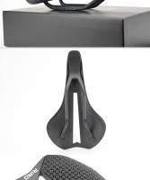 Sillín De Bicicleta RIRO De Fibra De Carbono Para Impresión 3D Ultra-Ligero 138g Con Almohadilla Hueca De Cabeza De Abeja Cómodo Para MTB/Ruta Piezas De Bicicleta - details 16