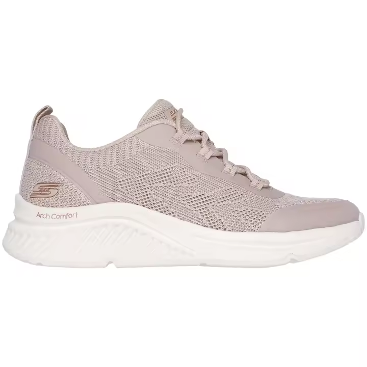 Zapatillas Skechers Bobs Arch Comfort B Sweet para mujer en color beige - 1