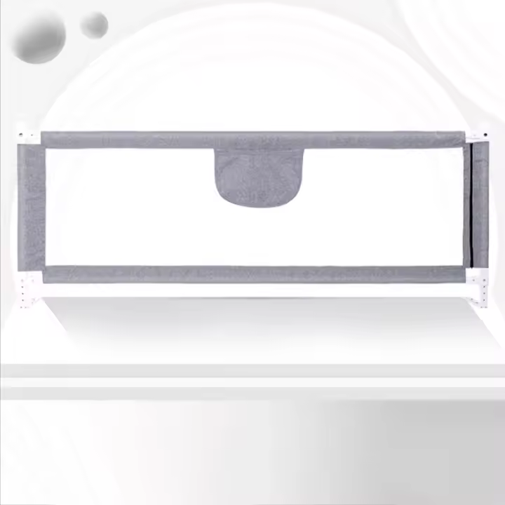Aqrau barrera de cama plegable de 200 cm especial cama Barandilla para cama - 1