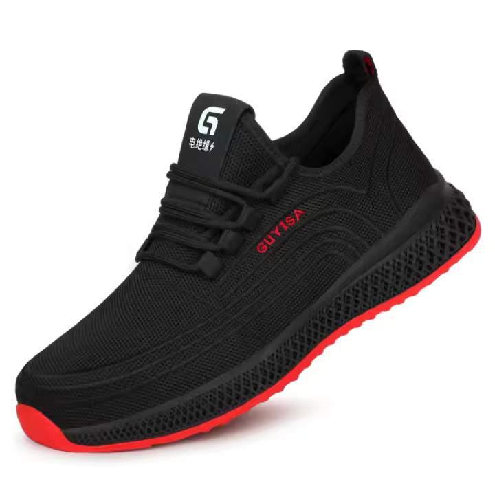 Zapatos De Seguridad Con Punta De Acero Antideslizantes Para Hombres Y Mujeres Zapatillas De Trabajo Transpirables Indestructibles Para Adultos - 1