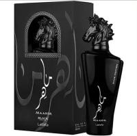 Perfume MAAHIR BLACK EDITION lattafa 100ml. PERFUME ARABE ORIGINAL PARA HOMBRE fragancia árabe colona 100ml - details 7