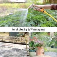 Pistola De Rociador De Jardín Metálica De Alta Presión Para Riego De Jardín Y Limpieza De Vehículos Con Control De Flujo Variable Y Patrón De Roce Suave - details 11