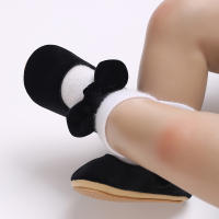 Zapatos De Princesa Para Bebé Niña En Lace Blanca Mocasines Con Lazo Y Borde Antideslizante De Goma Primera Calzado Para Caminar - details 124