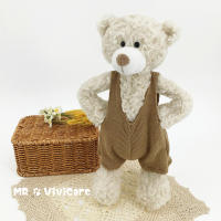 Oso De Peluche Teddy 34CM Lindo Juguetes De Peluche Animal Con Ropa Muñeca Kawaii Para Niños Bebés Regalo De San Valentín - details 0