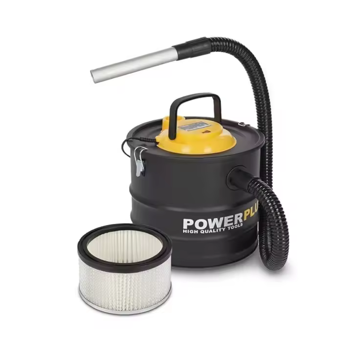POWER PLUS ASPIRADOR DE CENIZAS MAS FILTRO ADICIONAL POWX3013 + POWX3000B  DE 1600W - Envío desde España en 24h. - 1